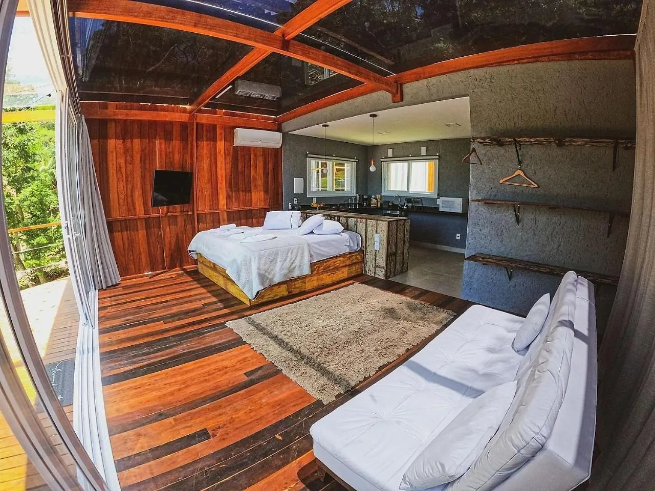 فيلا Casa De Vidro Alto Padrao - Hospedar Com Proposito Florianópolis بيت للعطل